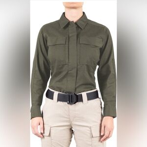 Olive Green Tactical Shirt